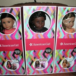 American Girl Dolls World By Us Bundle